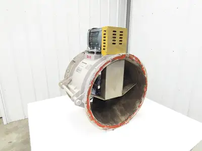 Fulta Electric DBRO5M76 Tube Axial Blower Duct Fan 20" 4237 CFM 0.75kw 220V 3PH