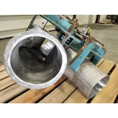 Used Stainless Steel Dry Bulk Reject Diverter Valve