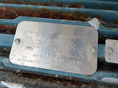 75 hp Lightnin Side Mount Agitator