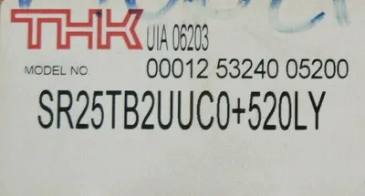 NEW BOX OF 2 THK SR25TB2UUC0+520LY LINEAR GUIDE SR25TB2UUC0520LY