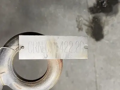 16" Class 150 Pipe Flanged Ends w/ Baffle Plate and 3" Branch Connections