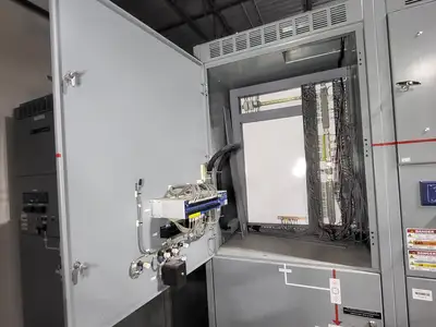 25kV 1200A 3ph Switchgear Unit w/ (2) Power Vac Breaker VB1 27.0-16-0