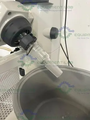 USED BUCHI R-205 ROTAVAPOR W/ BUCHI V-805 VACUUM CONTROLLER & BUCHI V-700 VACUUM PUMP