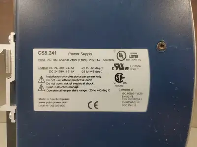 PULS Dimension CS5.241 24-28VDC, 5A POWER SUPPLY. 4D-1
