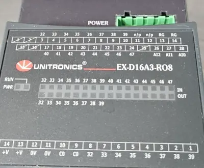 UNITRONICS EXD16A3R08 Module Extension I/O (BIN313)