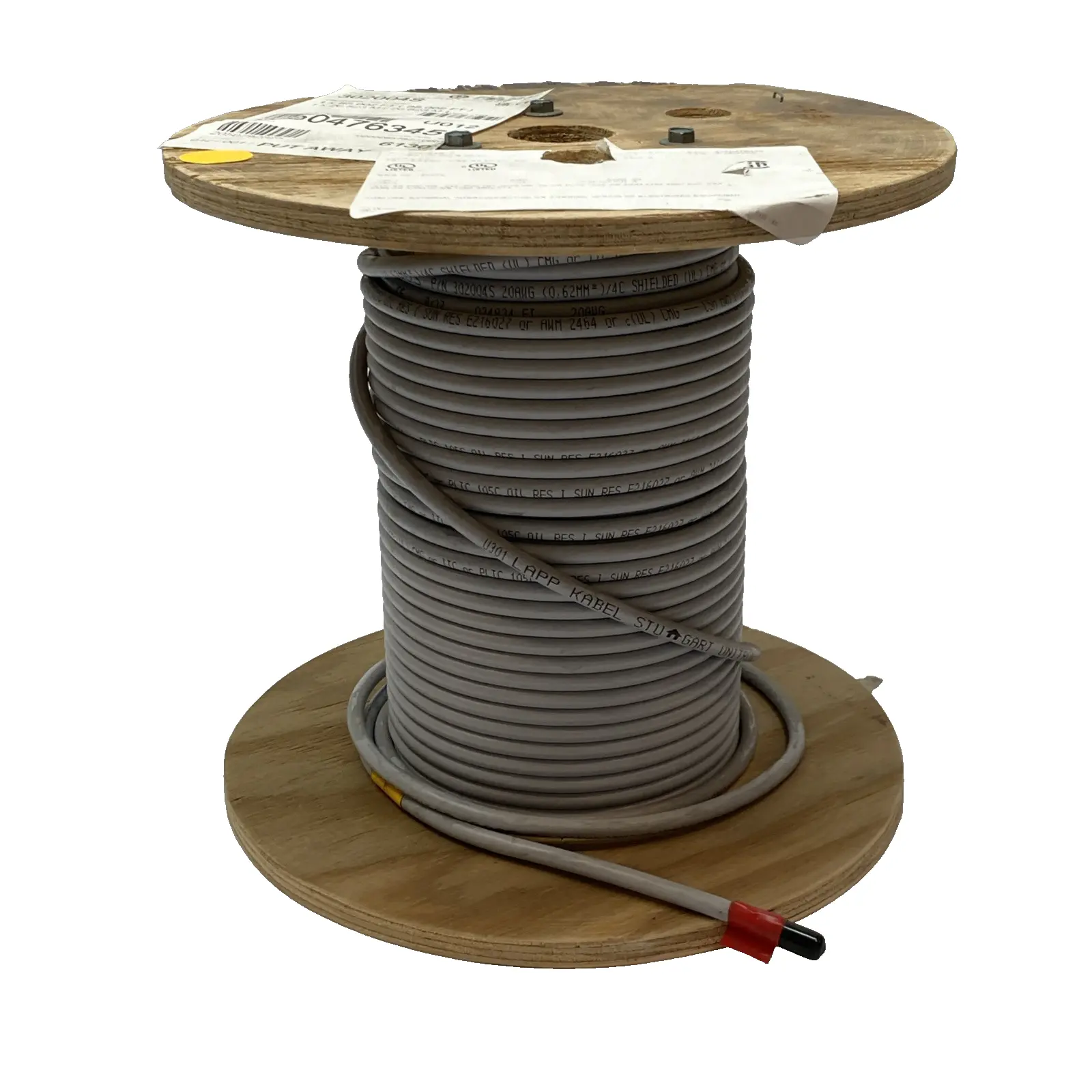 USED LAPP 88 FEET - CABLE UNITRONIC 300 S 88-FT 4C 20 AWG GRAY