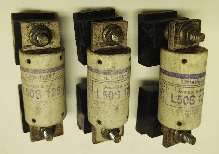 Used LITTLEFUSE L50S-125 Fuses Kentucky US | Edwards Industrial Repair #974011