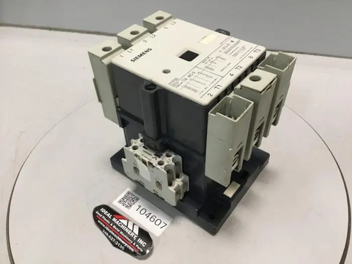 Used SIEMENS 3TF5022-OAK6 PLC Contactors | Ideal Machinery #625420