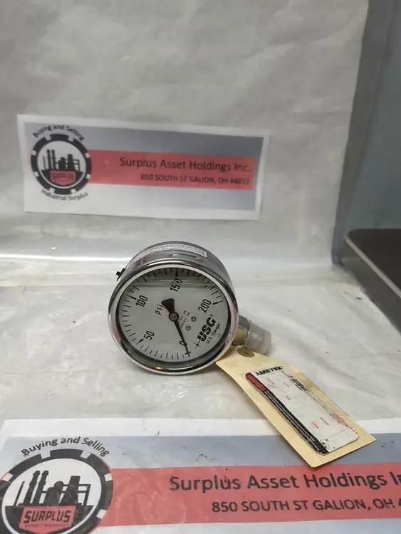 New | in-Stock AMETEK USG 100MM Universal Pressure Meters Ohio US | Surplus Asset Holdings #1248191