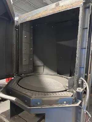 USED 2007 WHEELABRATOR WMT-48 TABLE BLAST