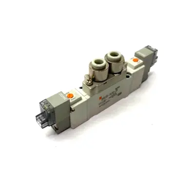 Used SMC DOUBLE SOLENOID VALVE 5-PORT Solenoid Valves | Maverick Industrial Sales #1107350
