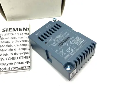 USED SIEMENS EXPANSION MODULE, PAC SWITCHED ETHERNET PROFINET