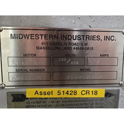 Used MIDWESTERN INDUSTRIES, INC. 00-ME24S4-4 Screens (Misc) West Virginia US | JM Industrial #1389830