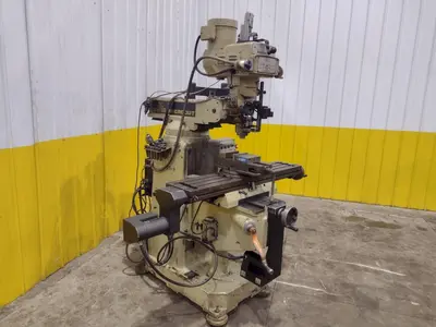 3 HP WILLIS  MODEL #MICRO CUT 1050 CNC TRAK AGE2 CONTROL RAM TYPE MILL: YOBRO #24806
