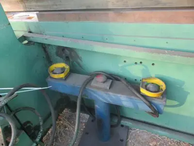 60 Ton, HJO, hydraulic press brake, 10' overall, motorized ram