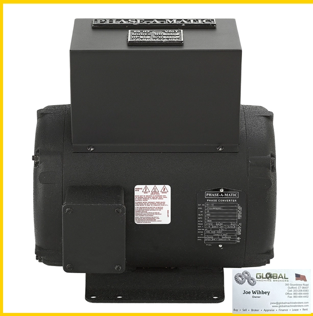 Phase-A-Matic RH-10 460V 10HP Rotary Converter- NEW