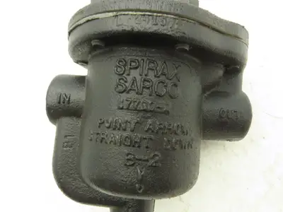 Spirax Sarco 62762 Inverted Bucket Steam Trap 3/4"NPT 450°F 125PSI Cast Iron