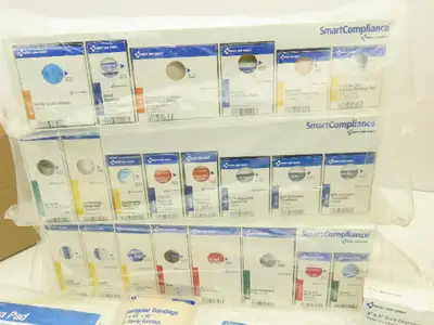 First Aid Only 55KN70 First Aid Kit Retrofit SmartCompliance Plastic Grids