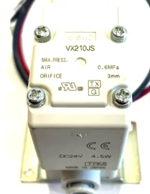 NEW SMC VX210JS 2 PORT VALVE DC24V 4.5W