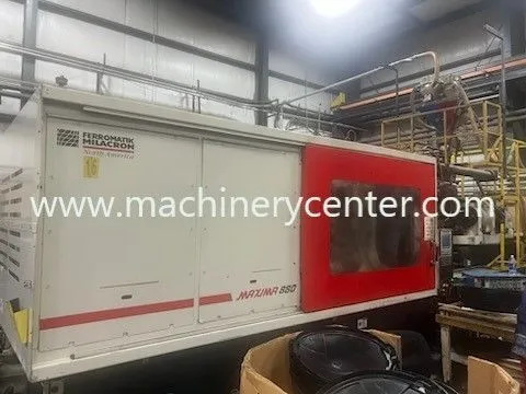Used 2002 MILACRON Maxima 880 Injection Molding Machines Ohio US | Machinery Center #236292