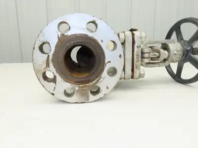Powell Valves 2.00 3003  2" Gate Valve Class 300 Flanged WCB Steel Rising Stem