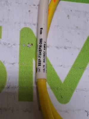 ALLEN BRADLEY 889P-F3ABPM-0M6 PICO QUICK-DISCONNECT PATCH CABLE