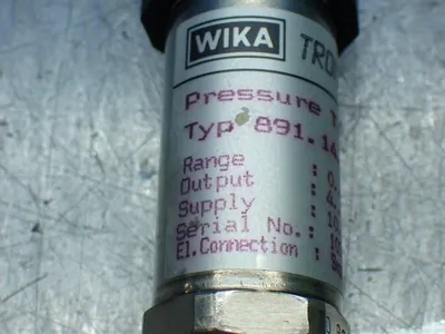 Used WIKA 891.14.520 Pressure Transmitters Ohio US | HGR 24 #831544