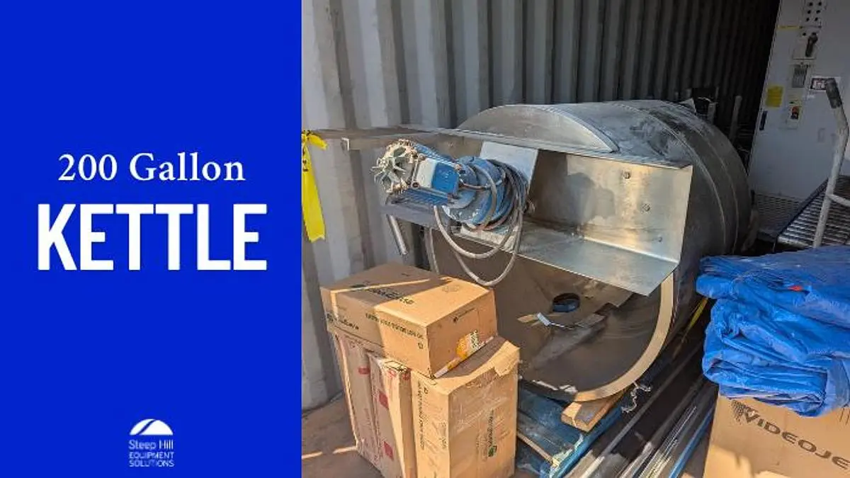 Used 1993 LEE INDUSTRIES INC. DUP 200D7S Cooking Kettles British Columbia CA | Steep Hill Equipment Solutions #1301611