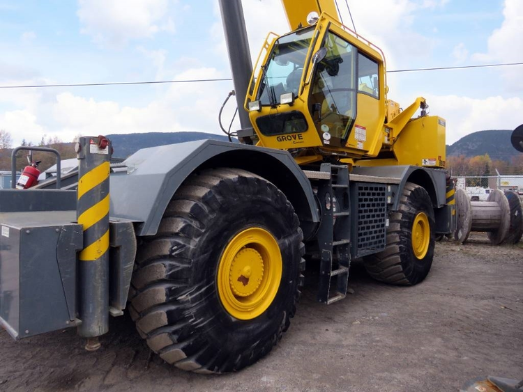 Used 2012 GROVE RT 880 E Rough Terrain Cranes Connecticut US | Quality Cranes & Equipment #1485668