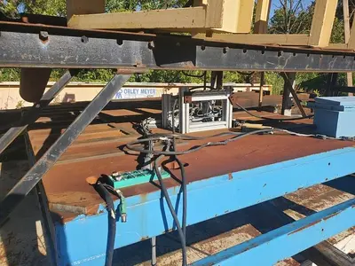 USED STEEL BLANCHARD GROUND TABLE