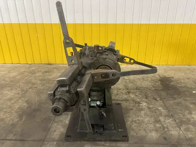 2,000 LBS X 12" LITTELL MODEL #20-12 DOUBLE END PULL OFF UNCOILER COIL REEL: STOCK #23711