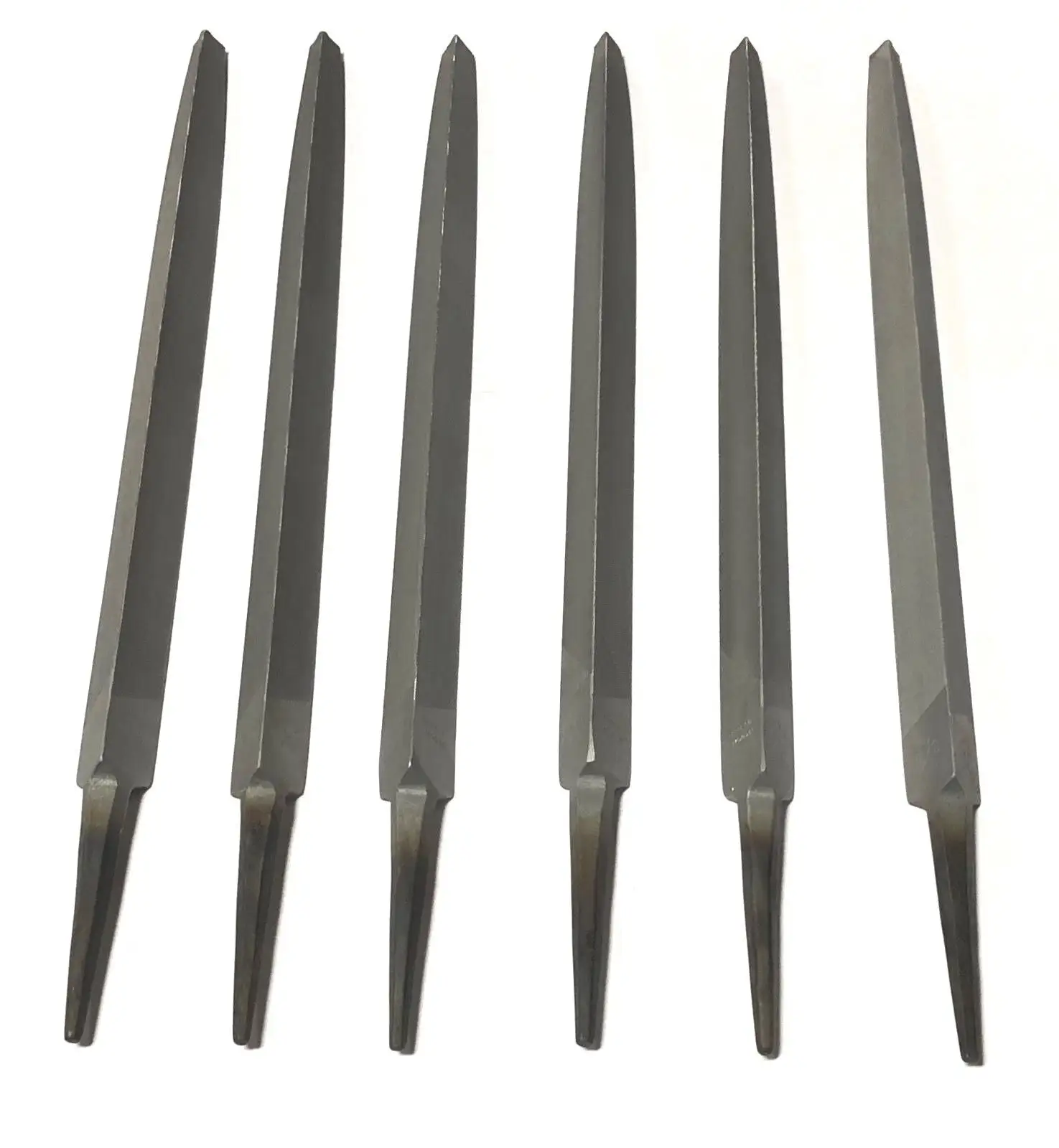 Nicholson 10" Three Square File Smooth Cut Triangle 6 Pack 16213NN