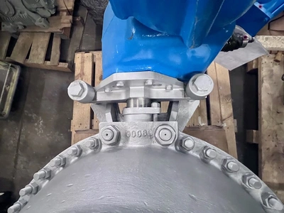 24" Neles Stainless Steel Digester Valve