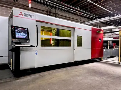 Used 2021 MITSUBISHI ML3015GX-F100 Laser Cutters Illinois US | Machine Factory Outlet #1263208