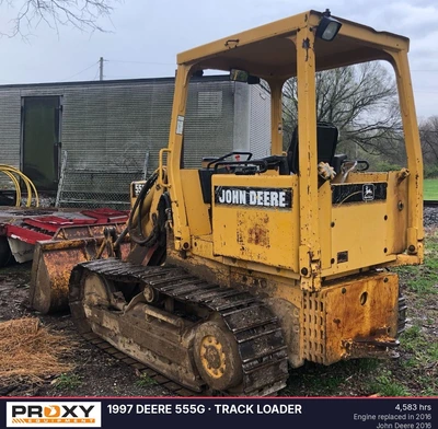 Used 1997 DEERE 555G Compact Track Loaders Kentucky US | Proxy Equipment #1377811