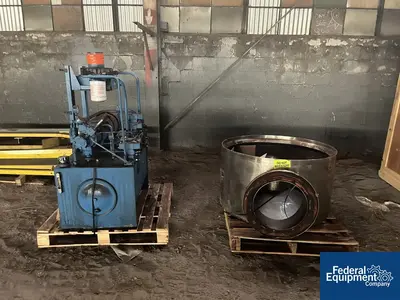 USED Fluid Air Fluid Air Fluid Bed Dryer, Model 0500, S/S