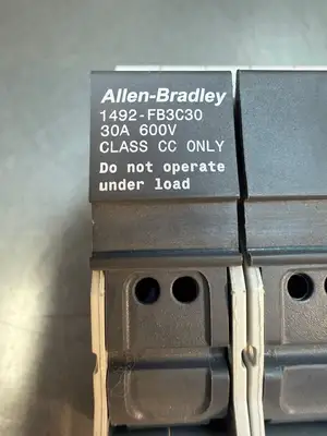 Allen-Bradley 1492-FB3C30 Fuse Holder Class 30A 600V Cl CC (9.3.4)