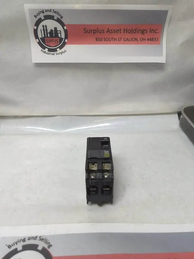 Used SQUARE D QOB2100 Miscellaneous Equipment (Electrical & Power) Ohio US | Surplus Asset Holdings #1239556