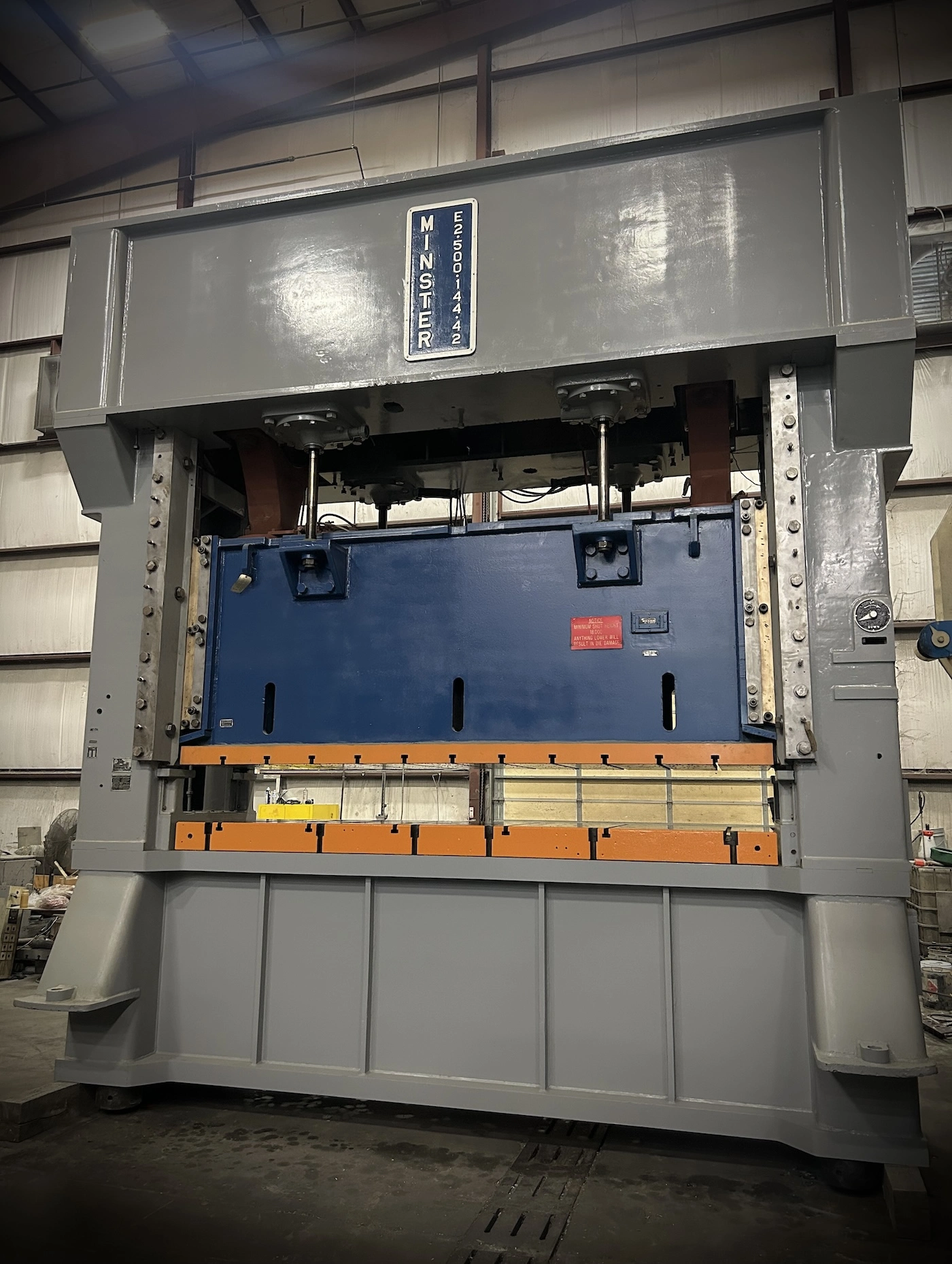 USED MINSTER MINSTER E2-500-144-42 PRESS