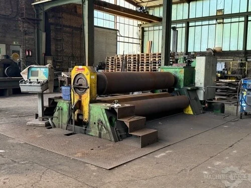 Used 1998 HAEUSLER VRM-HY Plate Bending Rolls including Pinch NL | Mach 4 Metal #1210074