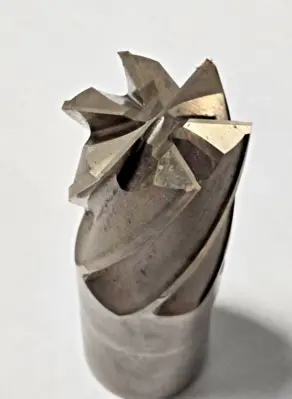 BRUBAKER TOOL End Mill HSS 6 Flute 5963601 Special 2" Dia