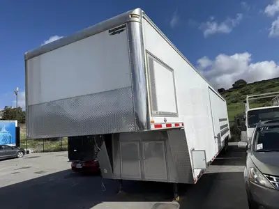 2015 Forest River 49ft Enclosed Car Carrier Trailer