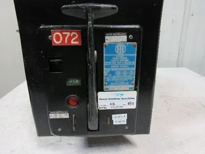 ITE Fused Circuit Breaker 2000A Max W/ABB 609902-T502 Solid State Trip Type SS