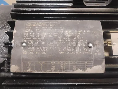 Marathon Electric EVF215THTL77760EL Motors | ESS Industrial Equipment Sales (5)