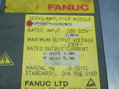USED FANUC A06B6079H202