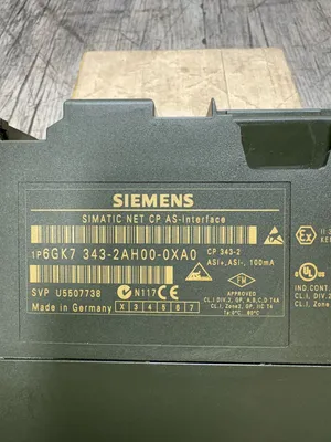 USED SIEMENS 153-1AA03, 340-1AH02, 343-2AH00, 321-1BL00