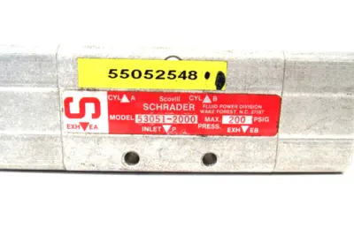 NEW SCHRADER BELLOWS 530512000 VALVE