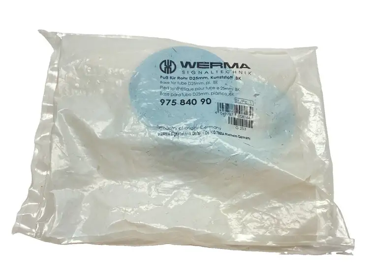 New | in-Stock Werma Mounting Base For Tube 25mm Misc Electrical & Power Parts Michigan US | Maverick Industrial Sales #1473963
