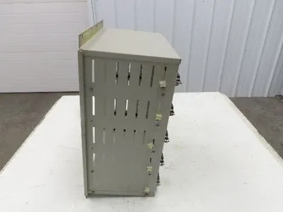Glassman CAB-ESA-FX-01 High Voltage 5-Slot Card Rack PLC Chassis Cabinet
