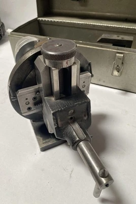 Threadwell Tangi-Matic Dresser Grinding Fixture in a Metal Box Made in USA